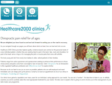 Tablet Screenshot of healthcare2k.co.uk